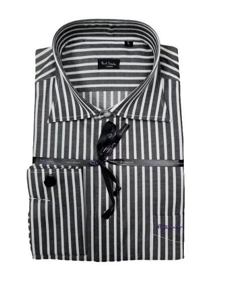 Paul Smith Gray Stripe Button Down Shirt