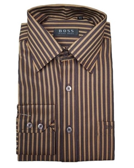 Hugo Boss Broen Stripe Button Down Shirt