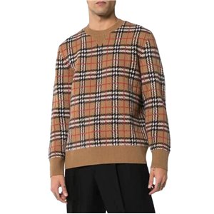 Burberry Check Jacquard Sweater
