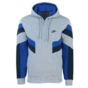 Nike Sportswear Club Fleece Zip  Hoodie & Pants Set Gray