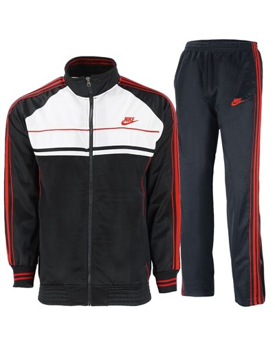 Nike Sportswear Full-Zip Hoodie & Pants Set Black