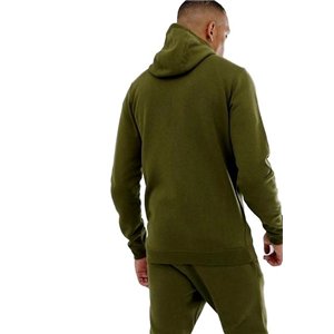Nike Sportswear Club Fleece Men's Full Zip Hoodie & Pants Set Olive Green