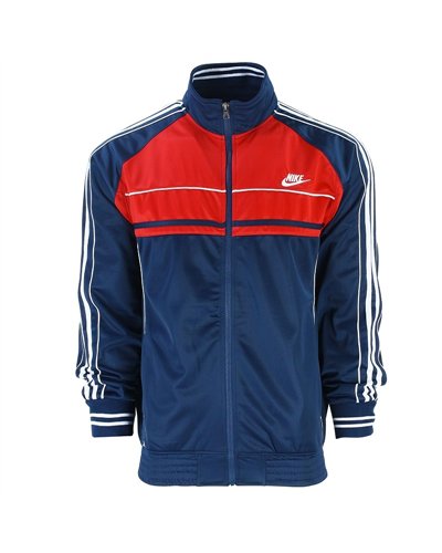 Nike Sportswear Full-Zip Hoodie & Pants Set Navy/Red