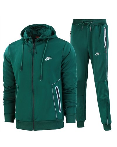 Nike Sportswear Tech Men's Knit Track Suite  Olive