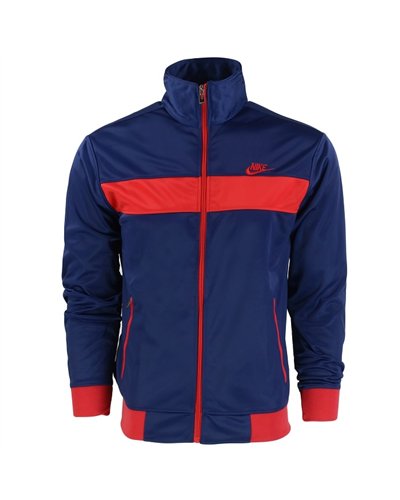 Nike Poly knit Tracksuit Set Navy/White