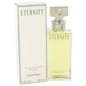 Eternity Perfume by Calvin Klien 3.4 oz Eau De Parfum Spray