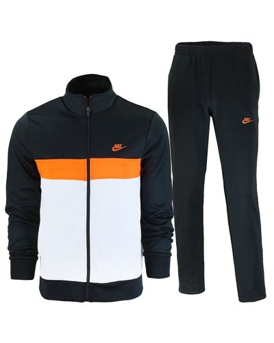 Nike Polyknit Tracksuit Set Navy