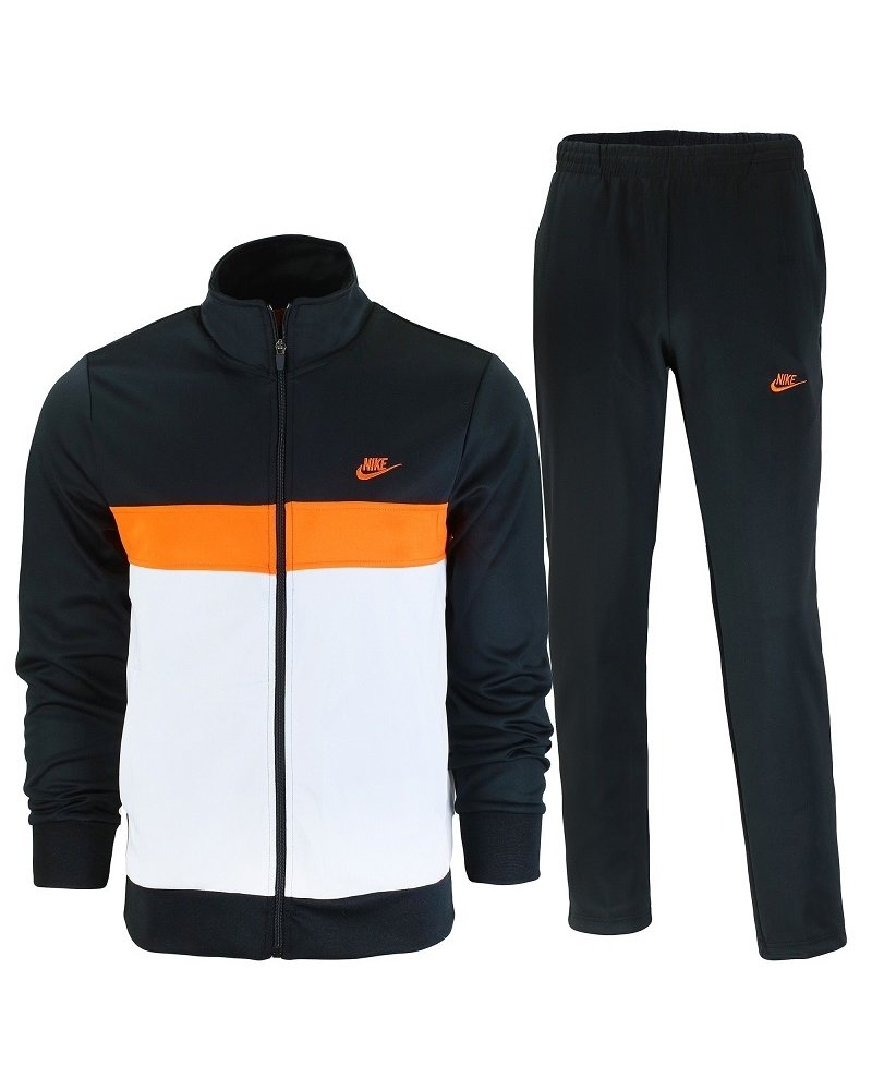 Nike Polyknit Tracksuit Set Navy
