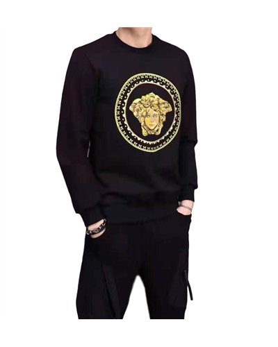 Versace Men's Medusa cotton sweatshirt