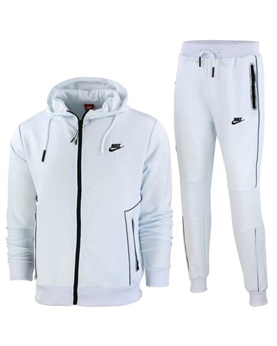 Nike Sportswear Tech Pack Men's Knit Hoodie & Pants Set White