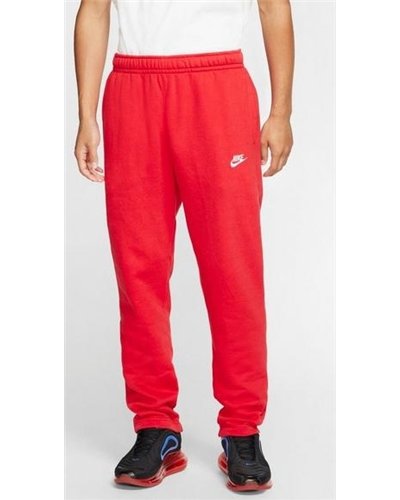 Nike Sportswear Club Fleece Men's Full Zip Hoodie & Pants Set Red