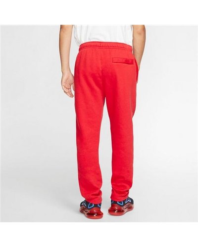 Nike Sportswear Club Fleece Men's Full Zip Hoodie & Pants Set Red