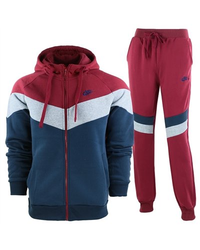 Nike Color Block Hoodie & Pants Set 2 Pc Set
