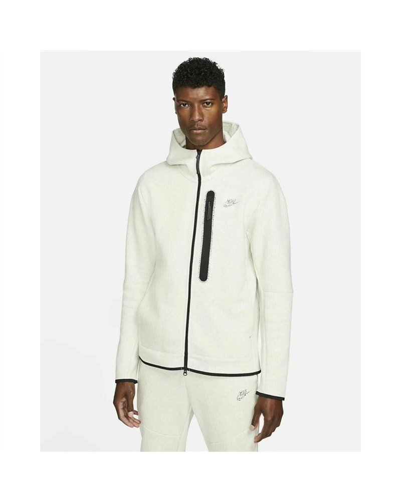 Nike Men's Tech Fleece Full-Zip Hoodie& Pants Black/Green