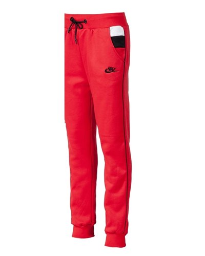 Nike Swoosh Full-Zip Hoodie & Pants Set -Red
