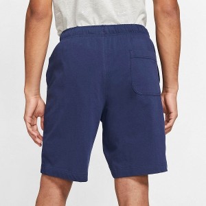 Nike Men's Club Fleece Shorts Navy