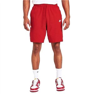 Nike Men's Club Fleece Shorts Red
