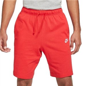 Nike Men's Club Fleece Shorts Red