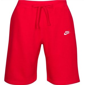 Nike Men's Club Fleece Shorts Red