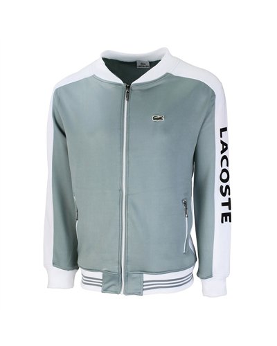 Lacoste Men's Sport Color-Blocked Track Suit White/Black