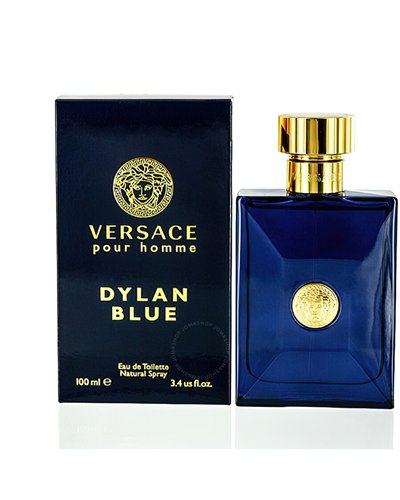 Versace Dylan Blue EDT Spray for Men, 3.4 oz