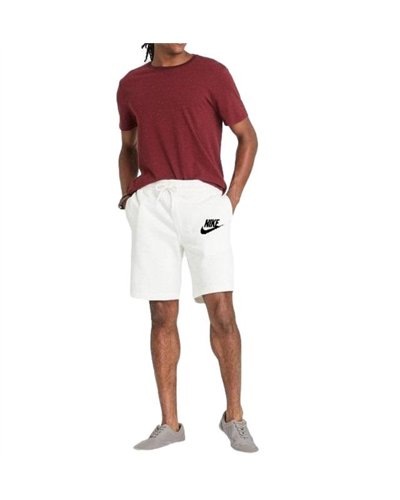 Nike Men's Club Fleece  Shorts White