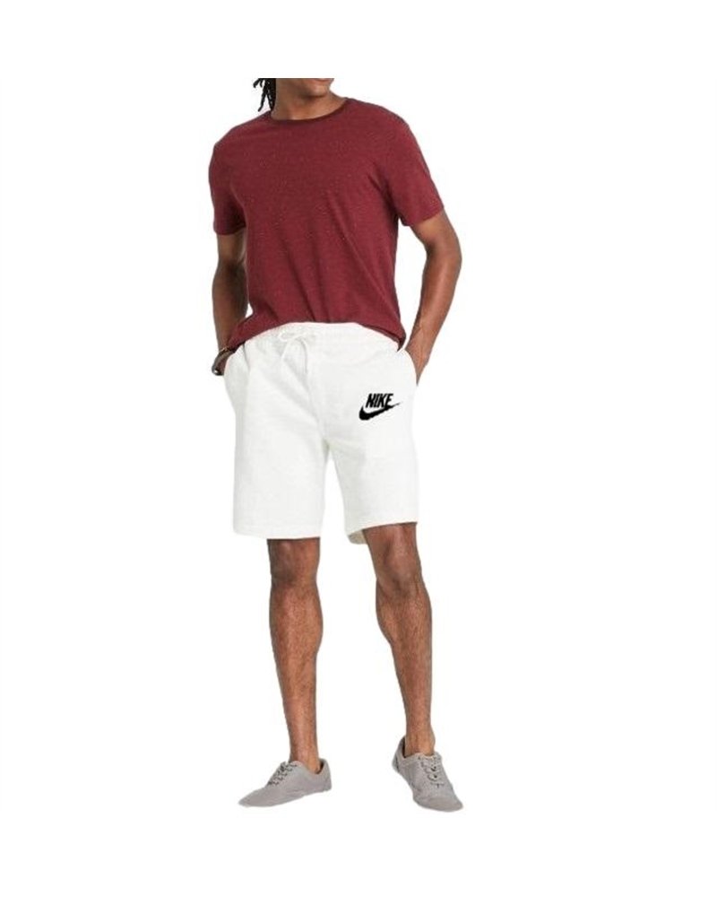 Nike Men's Club Fleece  Shorts White