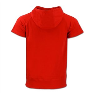 Nike Men's Short-Sleeve Full Zip Hoodie & Short Set Red