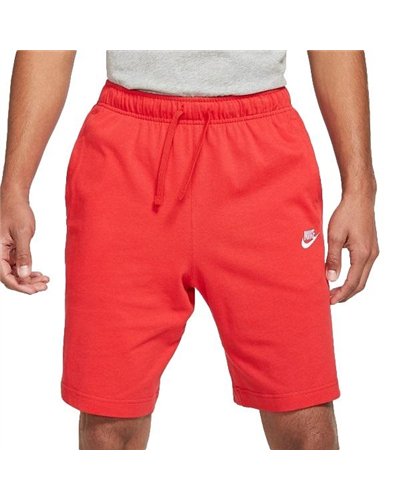 Nike Men's Club Fleece Shorts Red