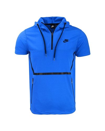 Nike Men's Sportswear Tech Men's Short-Sleeve Full Zip Hoodie & Short Set