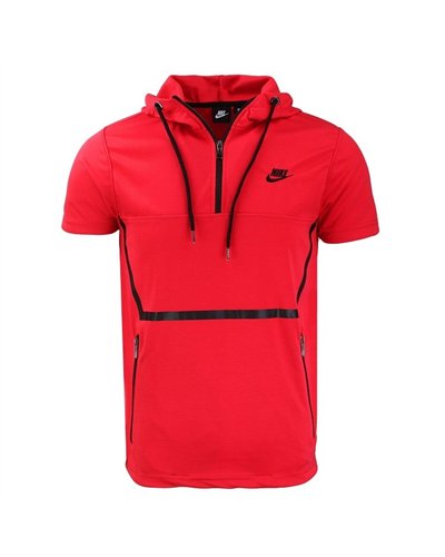 Nike Men's Sportswear Tech Men's Short-Sleeve Full Zip Hoodie & Short Set