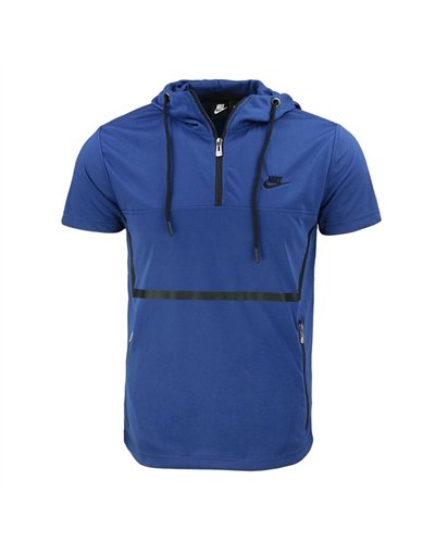 Nike Men's Sportswear Tech Men's Short-Sleeve Full Zip Hoodie & Short Set