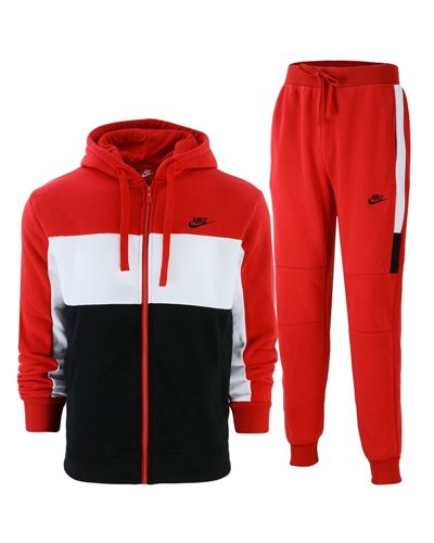 Nike Color Block Hoodie & Pants Set 2 Pc Set