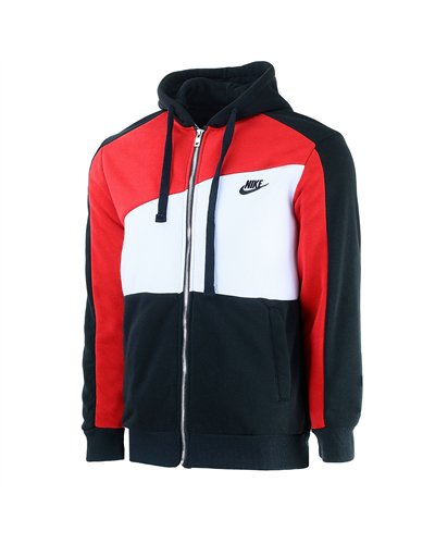Nike Sportswear Club Fleece Zip  Hoodie & Pants Set Red