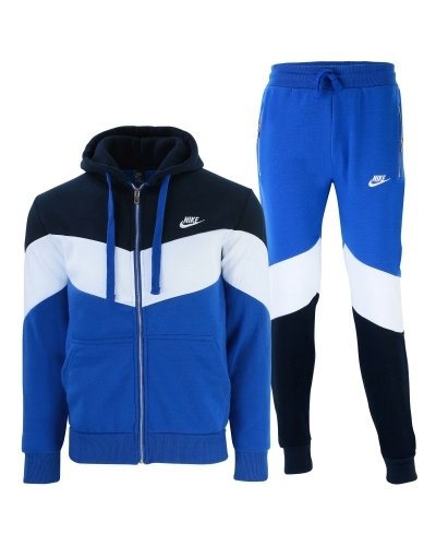 Nike Sportswear Club Fleece Tweed Zip  Hoodie & Pants Set Black