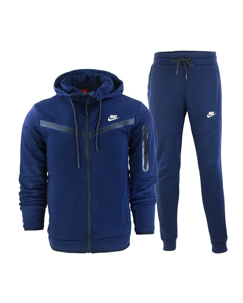 Nike Sportswear Tech Fleece Men's Hoodie & Pants 2 Pc Set Navy
