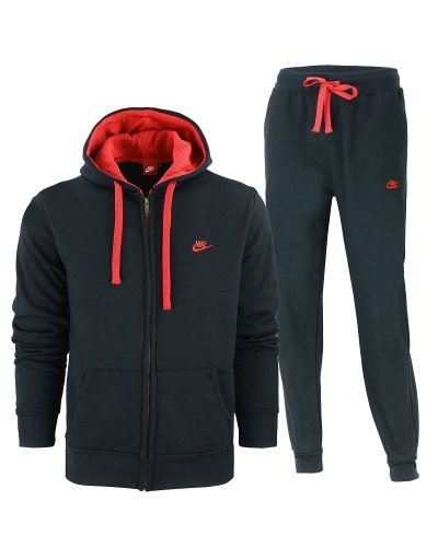 Nike Sportswear Club Fleece Zip  Hoodie & Pants Set Navy