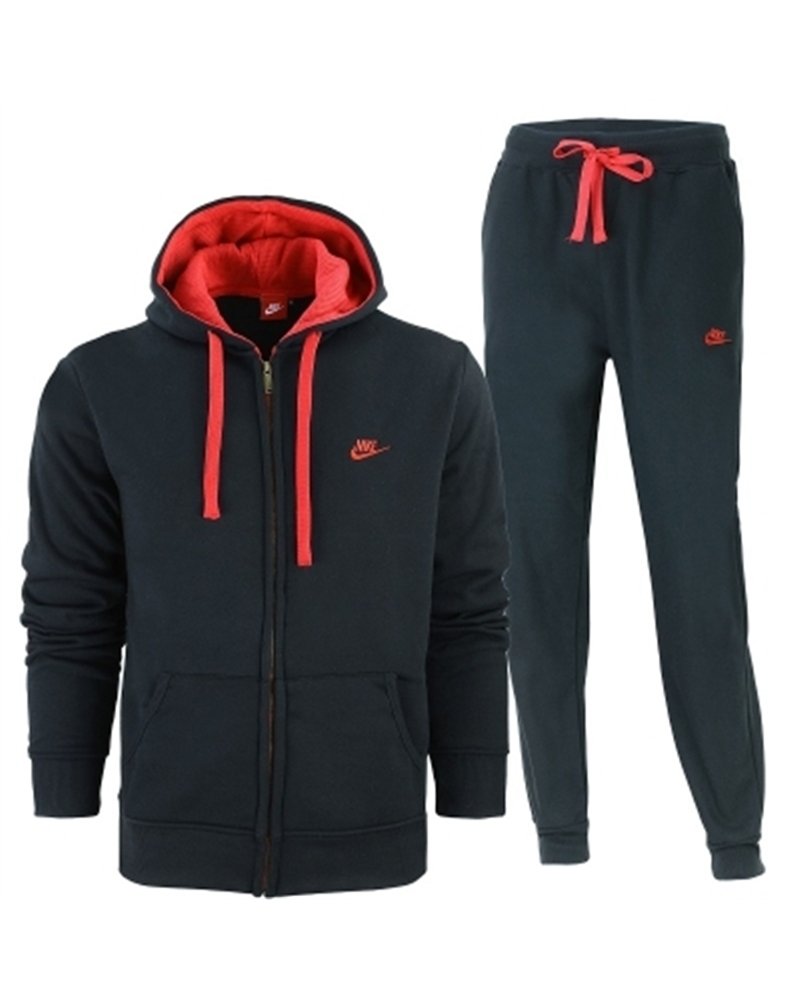 Nike Sportswear Club Fleece Zip  Hoodie & Pants Set Navy