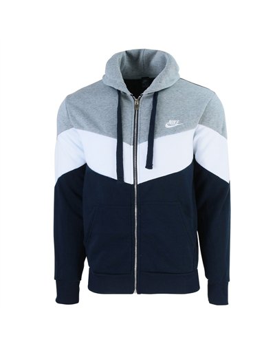 Nike Sportswear Club Fleece Zip  Hoodie & Pants Set Gray