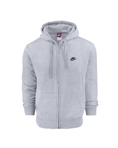 Nike Sportswear Club Fleece Men's Full Zip Hoodie & Pants Set Gray