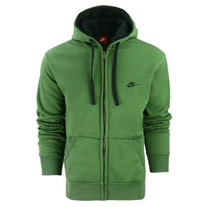 Nike Sportswear Club Fleece Zip Hoodie & Pants Set Olive/Black