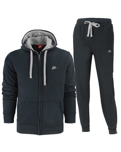 Nike Sportswear Club Fleece Zip Hoodie & Pants Set Royal