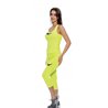 Nike dri fit Capri leggings &Tanktop Set Yellow