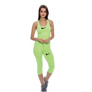 Nike dri fit Capri leggings &Tank top Set Orange