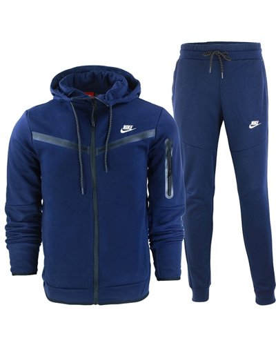 Nike Sportswear Tech Fleece Men's Hoodie & Pants 2 Pc Set Navy