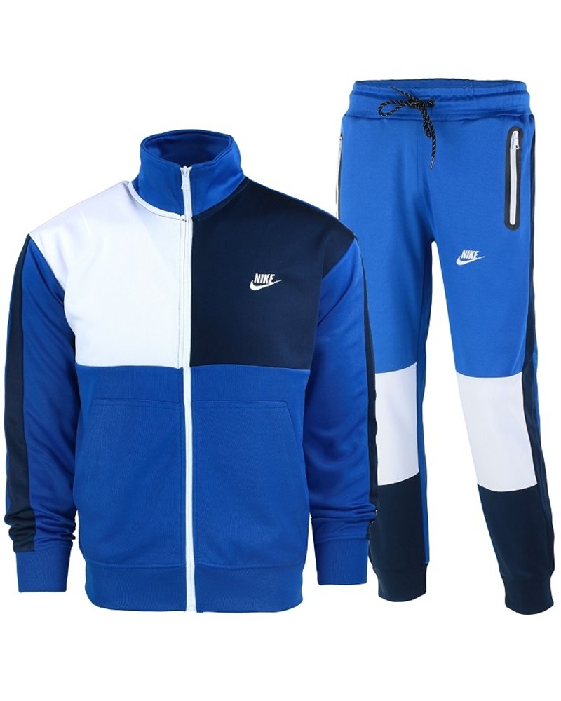 Nike Sportswear Colorblock Track Suit Jacket & Pants Set 2 Pc Set