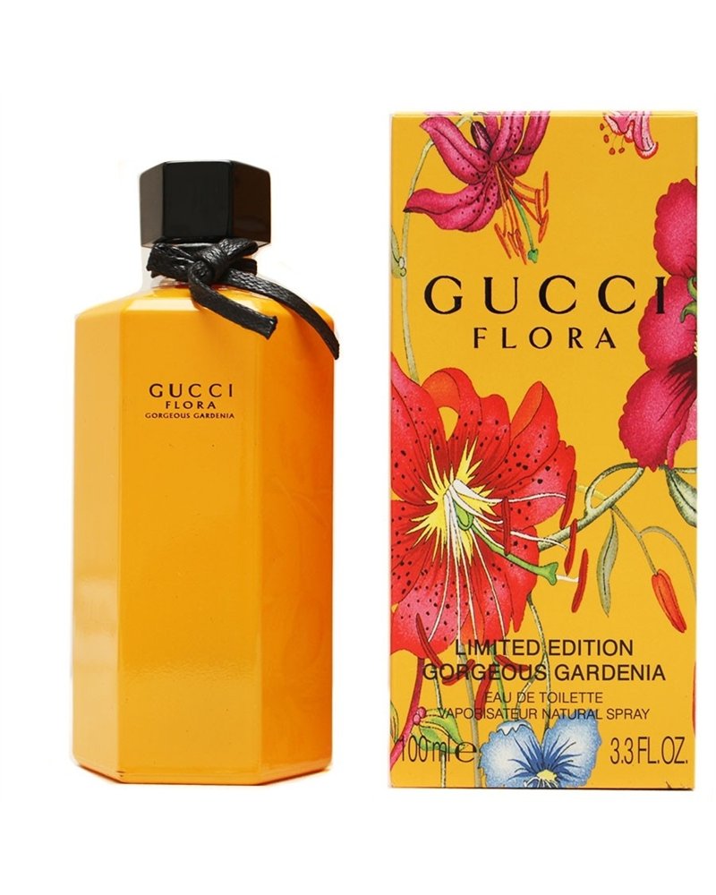 Guccì Flora Gorgeous Gardenia Eau De Toilette Spray for Women, EDT 3.4 fl oz, 100 ml