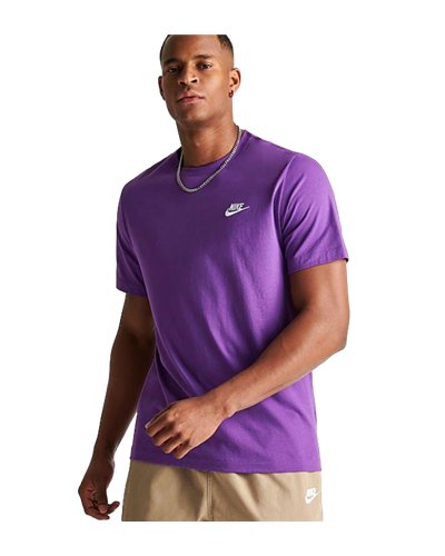 Men's Nike Sportswear Club T-Shirt Purple