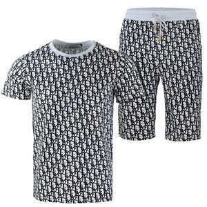 Christian Dior Monogram Shorts & T Shirt Set