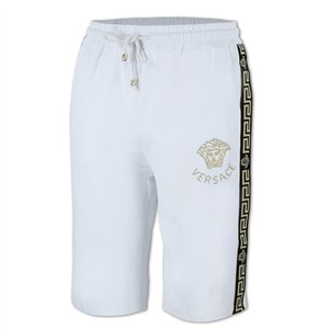 Versace Men's Crew Neck T shirt & Short Set White